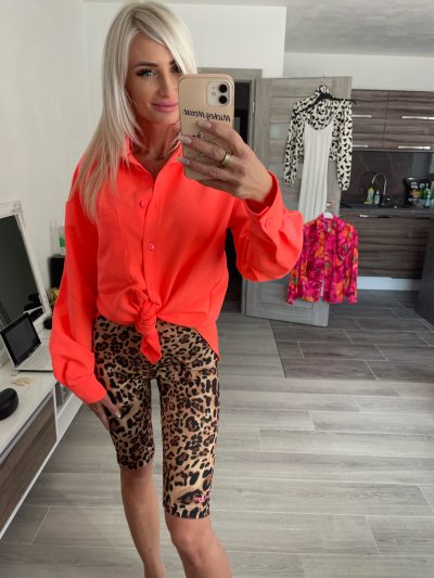 Košeľa Ola Voga - oranžová - Image 3